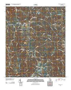 Devereux 2011 topographic map thumbnail