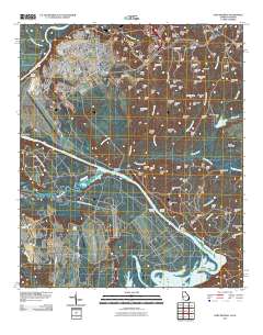 Fort Benning 2011 topographic map thumbnail