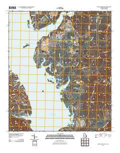 Fort Gaines NE 2011 topographic map thumbnail