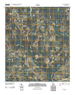 Hentown 2011 topographic map thumbnail