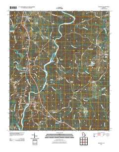 Franklin 2011 topographic map thumbnail