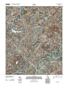Duluth 2011 topographic map thumbnail
