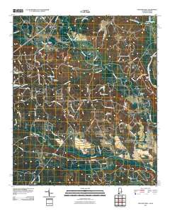 Fort Mitchell 2011 topographic map thumbnail