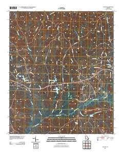 Upatoi 2011 topographic map thumbnail