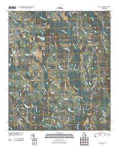 Ocilla East 2011 topographic map thumbnail