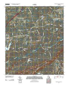 Pine Mountain SW 2011 topographic map thumbnail