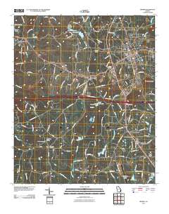 Bremen 2011 topographic map thumbnail