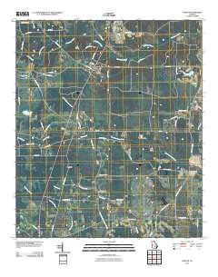 Denton 2011 topographic map thumbnail
