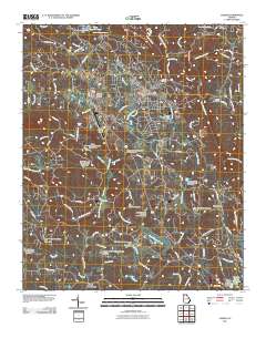 Jasper 2011 topographic map thumbnail