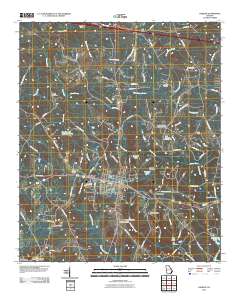 Harlem 2011 topographic map thumbnail