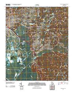 Macon East 2011 topographic map thumbnail
