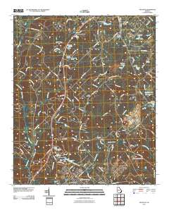 Macon NE 2011 topographic map thumbnail