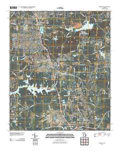 Hampton 2011 topographic map thumbnail