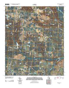 Methvins 2011 topographic map thumbnail