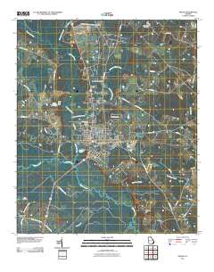 Millen 2011 topographic map thumbnail