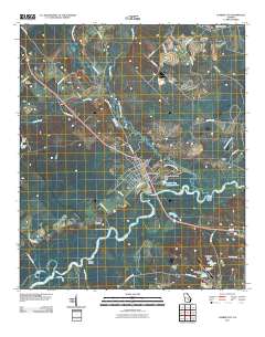 Lumber City 2011 topographic map thumbnail