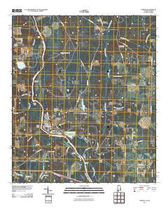 Gordon 2011 topographic map thumbnail