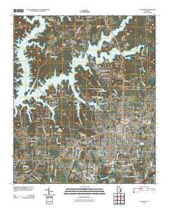 La Grange 2011 topographic map thumbnail