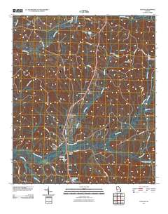 Louvale 2011 topographic map thumbnail