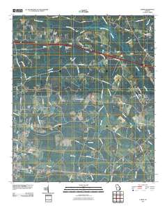 Lanier 2011 topographic map thumbnail