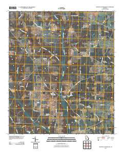 Martins Crossroads 2011 topographic map thumbnail