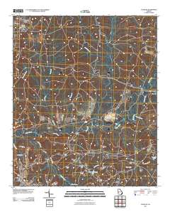 Ochillee 2011 topographic map thumbnail