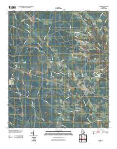 Odum 2011 topographic map thumbnail