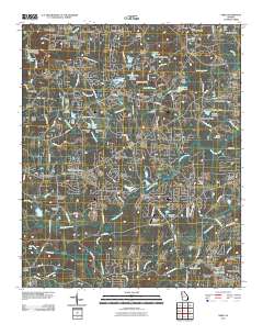 Nebo 2011 topographic map thumbnail
