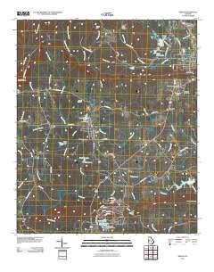 Shiloh 2011 topographic map thumbnail