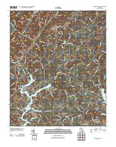 Murrayville 2011 topographic map thumbnail