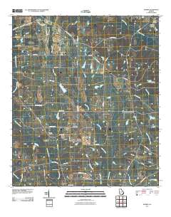 Sigsbee 2011 topographic map thumbnail