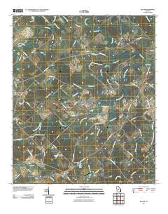 Dexter 2011 topographic map thumbnail