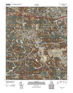 Grovetown 2011 topographic map thumbnail