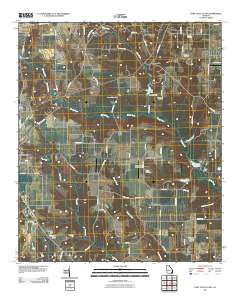 Fort Valley East 2011 topographic map thumbnail
