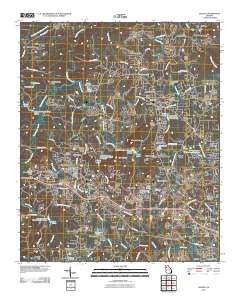 Dallas 2011 topographic map thumbnail