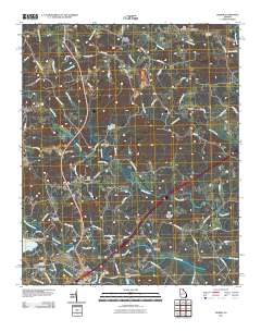 Homer 2011 topographic map thumbnail