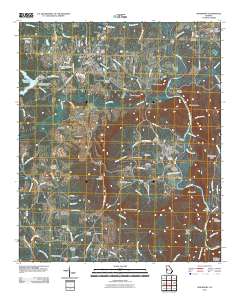 Woodbury 2011 topographic map thumbnail