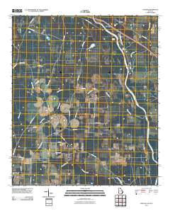 Saffold 2011 topographic map thumbnail