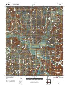 Redbud 2011 topographic map thumbnail