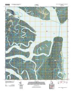 Saint Catherines Sound 2011 topographic map thumbnail