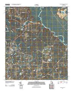 Queensland 2011 topographic map thumbnail