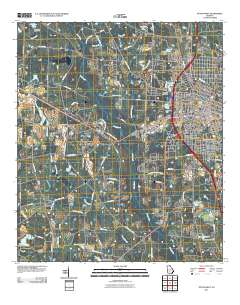 Tifton West 2011 topographic map thumbnail