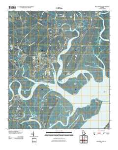Shellman Bluff 2011 topographic map thumbnail