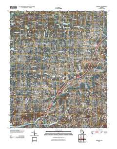 Roswell 2011 topographic map thumbnail