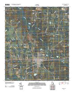 Quitman 2011 topographic map thumbnail