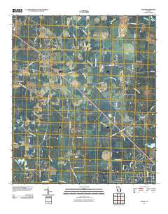Sasser 2011 topographic map thumbnail