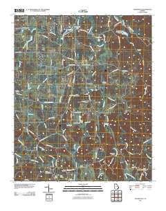 Sonoraville 2011 topographic map thumbnail