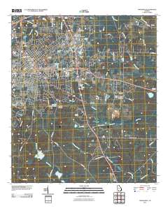 Thomasville 2011 topographic map thumbnail