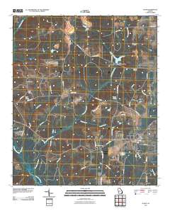 Plains 2011 topographic map thumbnail