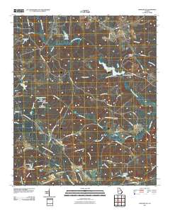 Warthen NE 2011 topographic map thumbnail